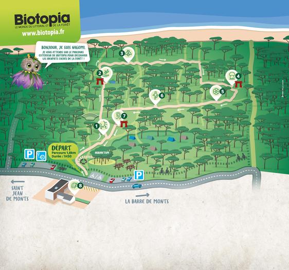 Carte Biotopia Extérieur 2021