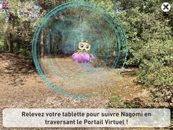 Parcours Nagomi - capture écran - Biotopia Notre Dame de Monts (Agrandir l'image).